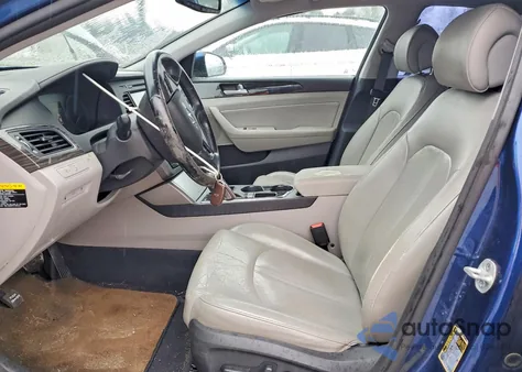 2015 Hyundai Sonata Eco from USA, damaged, VIN 5NPE24AAXFH125212